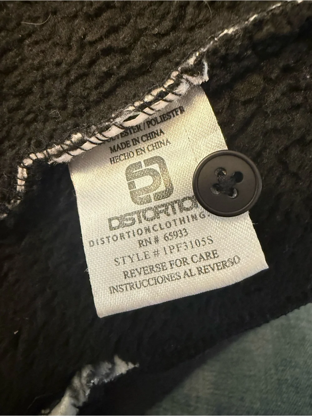 Distortion Clothing cozy distortion